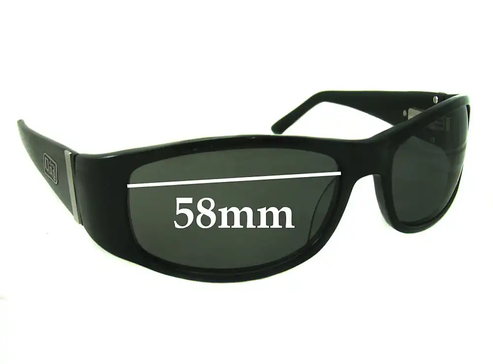 Sunglass Fix Replacement Lenses for Dirty Dog Nipper - 58mm Wide Sunglass Fix Replacement Lenses for Dirty Dog Nipper - 58mm Wide