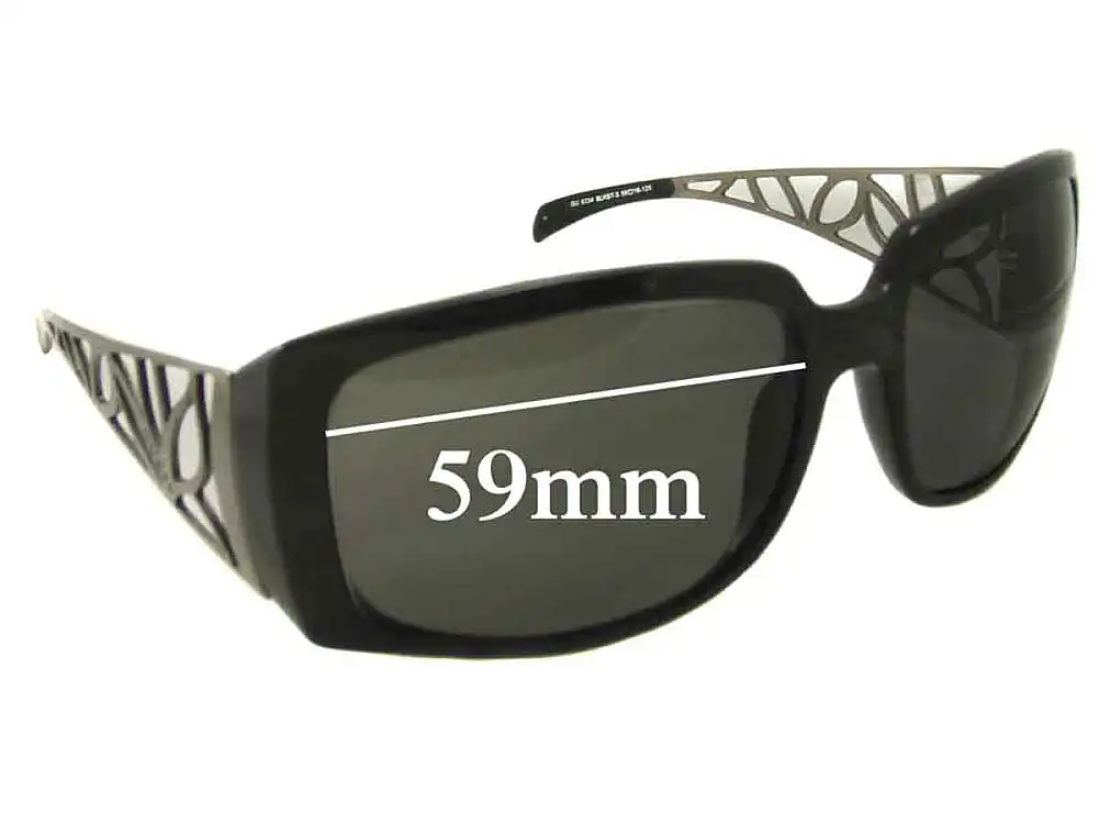Sunglass Fix Replacement Lenses for Guess GU6334 - 59mm Wide Sunglass Fix Replacement Lenses for Guess GU6334 - 59mm Wide