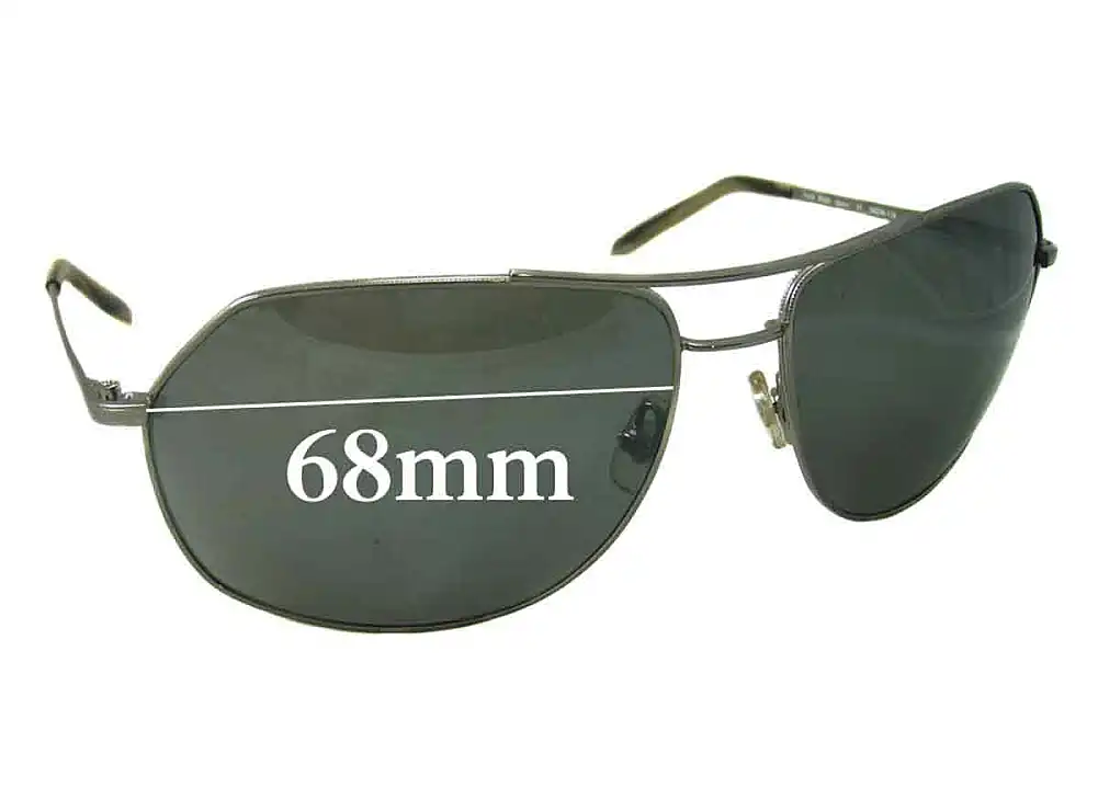 Sunglass Fix Replacement Lenses for Morgenthal Frederics Frederics - 68mm Wide Sunglass Fix Replacement Lenses for Morgenthal Frederics Frederics - 68mm Wide