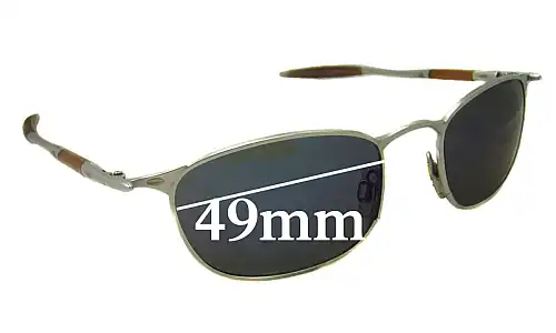 Sunglass Fix Replacement Lenses for Oakley OO Square - 49mm Wide Sunglass Fix Replacement Lenses for Oakley OO Square - 49mm Wide