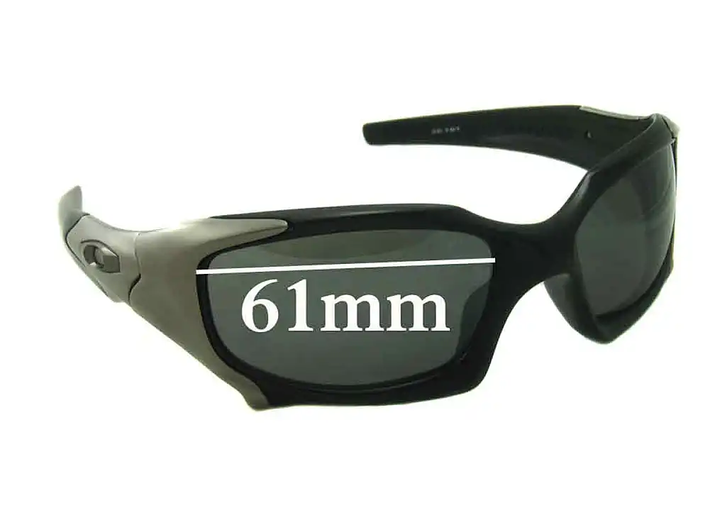 Sunglass Fix Replacement Lenses for Oakley Pit Boss - 61mm Wide Sunglass Fix Replacement Lenses for Oakley Pit Boss - 61mm Wide