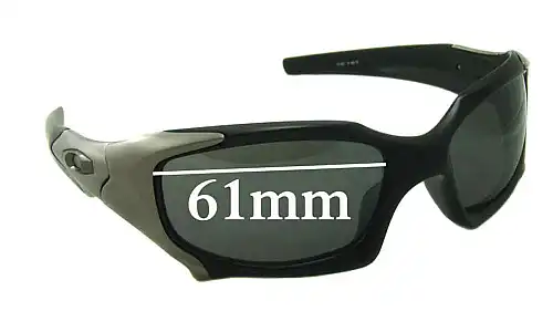 Sunglass Fix Replacement Lenses for Oakley Pit Boss - 61mm Wide Sunglass Fix Replacement Lenses for Oakley Pit Boss - 61mm Wide