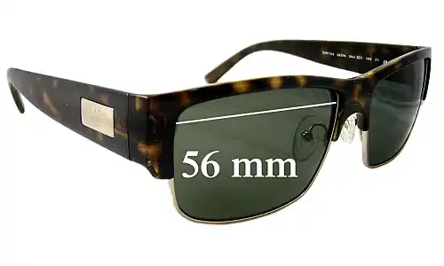 Sunglass Fix Replacement Lenses for Prada SPR11M - 56mm Wide Sunglass Fix Replacement Lenses for Prada SPR11M - 56mm Wide