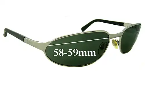Sunglass Fix Replacement Lenses for Ray-Ban RB3107 - 59mm Wide Ray-Ban RB3107 Replacement Lenses 59mm wide