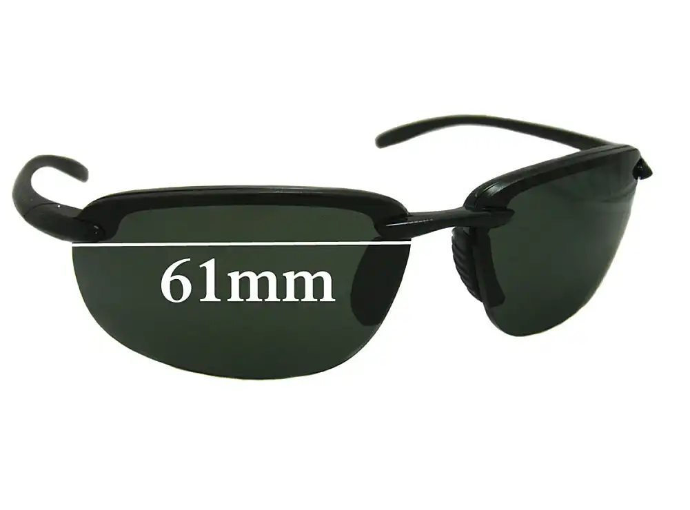 Sunglass Fix Replacement Lenses for Revo Unknown Model - 61mm Wide Sunglass Fix Replacement Lenses for Revo Unknown Model - 61mm Wide