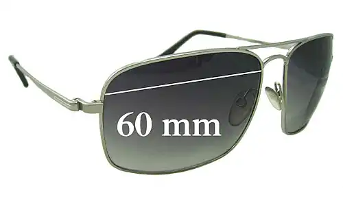 Sunglass Fix Replacement Lenses for Tom Ford Gregoire TF190 - 60mm Wide Sunglass Fix Replacement Lenses for Tom Ford Gregoire TF190 - 60mm Wide