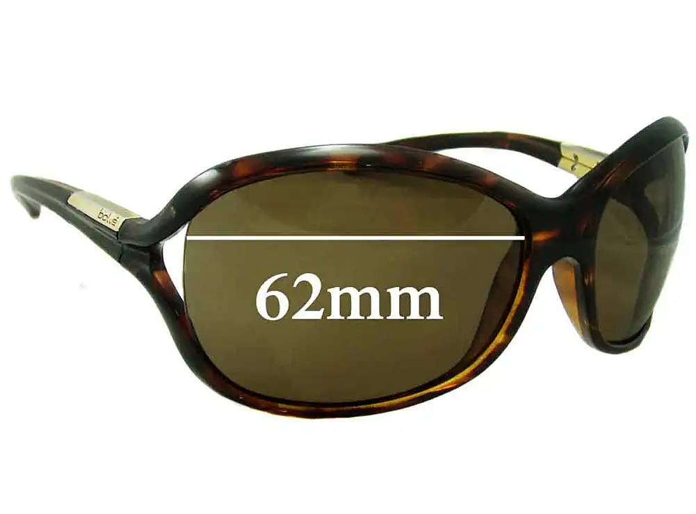 Sunglass Fix Replacement Lenses for Bolle Ruby - 62mm Wide Sunglass Fix Replacement Lenses for Bolle Ruby - 62mm Wide