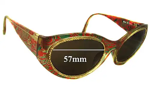 Sunglass Fix Replacement Lenses for Christian Lacroix Lacroix 7390 - 57mm Wide Sunglass Fix Replacement Lenses for Christian Lacroix Lacroix 7390 - 57mm Wide