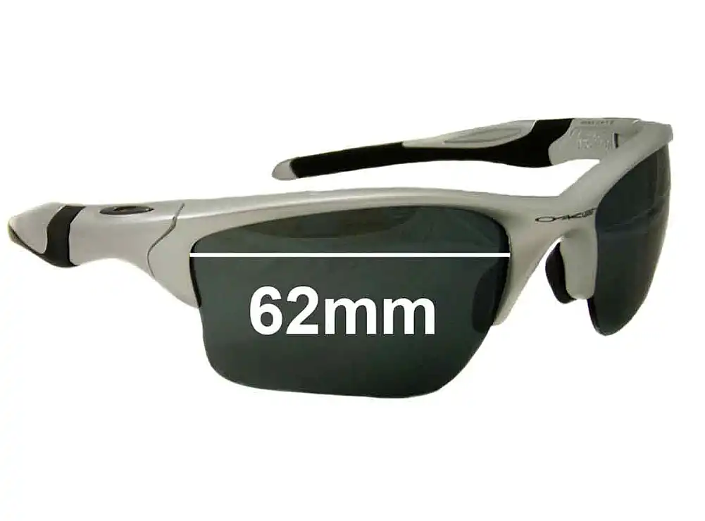 Sunglass Fix Replacement Lenses for Oakley Half Jacket 2.0 XL OO9154 - 62mm Wide Sunglass Fix Replacement Lenses for Oakley Half Jacket 2.0 XL OO9154 - 62mm Wide