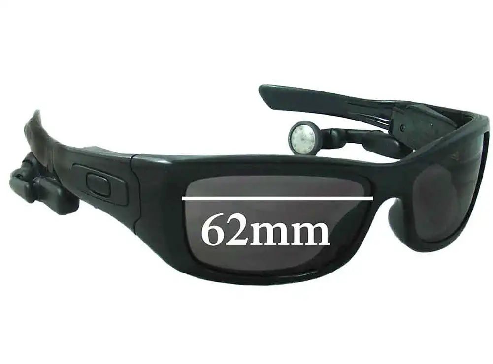 Sunglass Fix Replacement Lenses for Oakley Split Thump - 62mm Wide Sunglass Fix Replacement Lenses for Oakley Split Thump - 62mm Wide