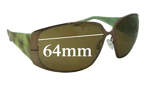 Sunglass Fix Replacement Lenses for Paul Smith PS 824 - 64mm Wide Sunglass Fix Replacement Lenses for Paul Smith PS 824 - 64mm Wide