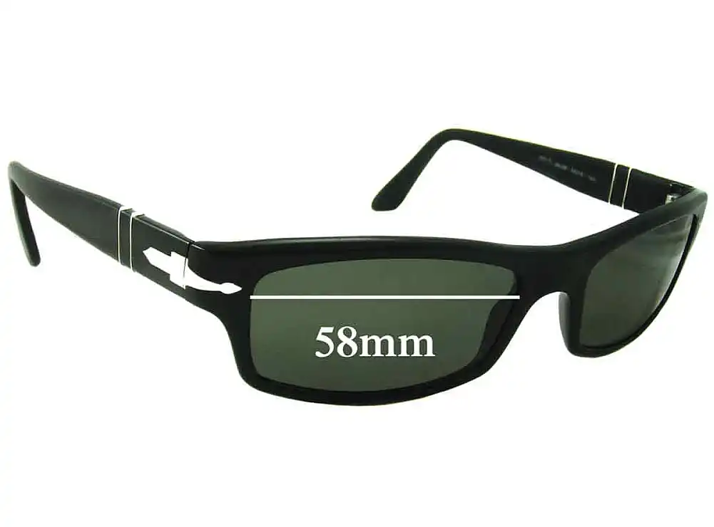 Sunglass Fix Replacement Lenses for Persol 2831-S - 58mm Wide Sunglass Fix Replacement Lenses for Persol 2831-S - 58mm Wide