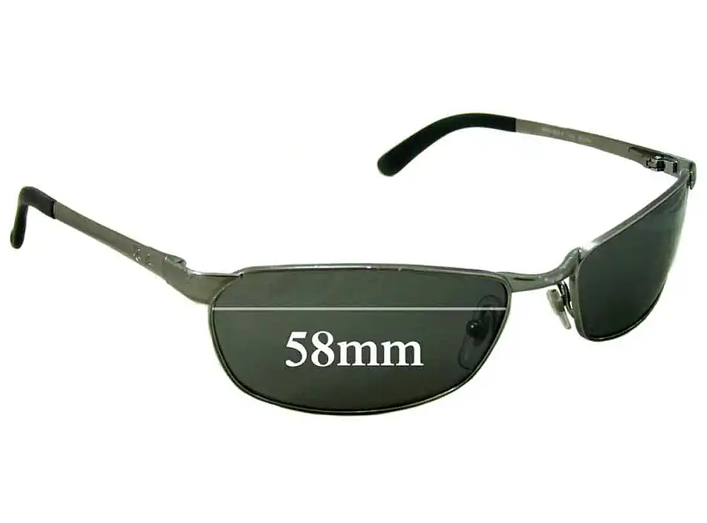 Sunglass Fix Replacement Lenses for Ray-Ban RAM2062AA - 32mm high - 58mm Wide Sunglass Fix Replacement Lenses for Ray-Ban RAM2062AA - 32mm high - 58mm Wide