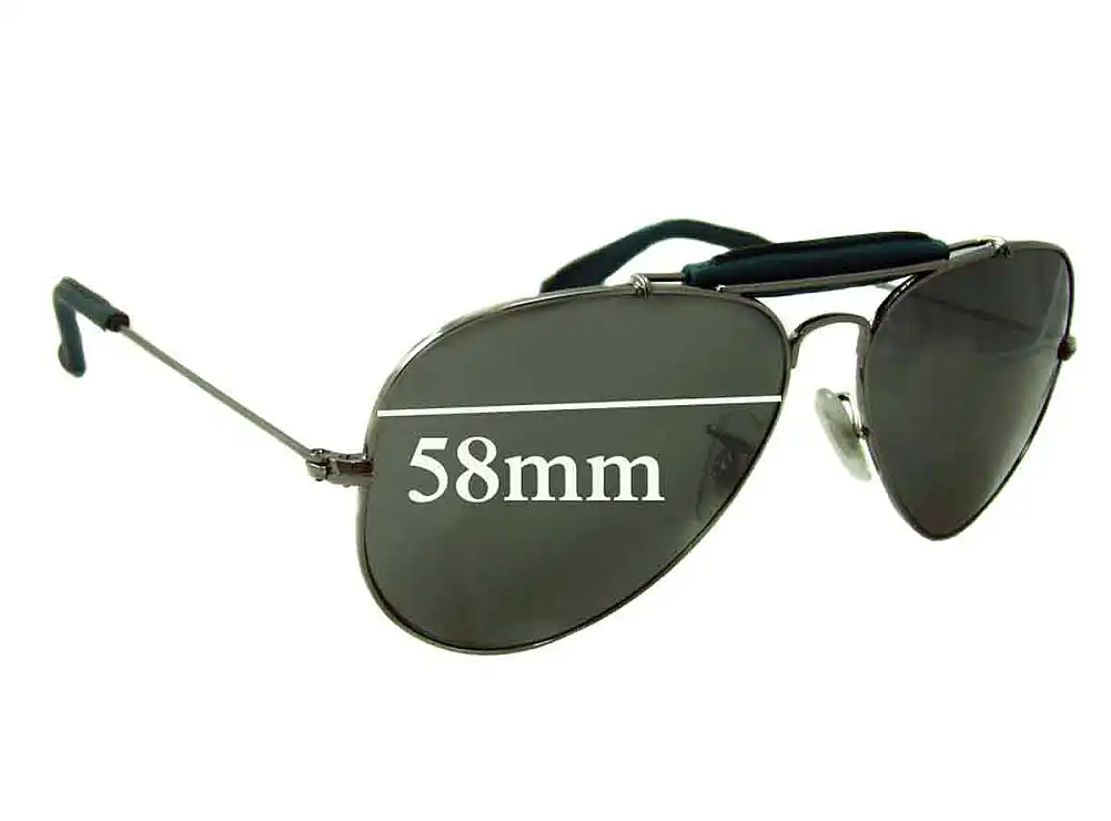 Sunglass Fix Replacement Lenses for Ray-Ban RB3422 - 58mm Wide Sunglass Fix Replacement Lenses for Ray-Ban RB3422 - 58mm Wide