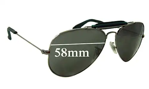 Sunglass Fix Replacement Lenses for Ray-Ban RB3422 - 58mm Wide Ray-Ban RB3422 Replacement Lenses 58mm wide