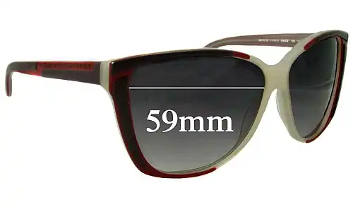 Sunglass Fix Replacement Lenses for Stella McCartney SM4010 - 59mm Wide Sunglass Fix Replacement Lenses for Stella McCartney SM4010 - 59mm Wide