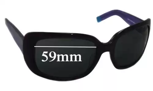Sunglass Fix Replacement Lenses for DKNY DY4011 - 59mm Wide Sunglass Fix Replacement Lenses for DKNY DY4011 - 59mm Wide