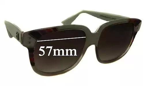 Sunglass Fix Replacement Lenses for Emmanuelle Khanh 8080 - 57mm Wide Emmanuelle Khanh 8080 Replacement Lenses 57mm wide