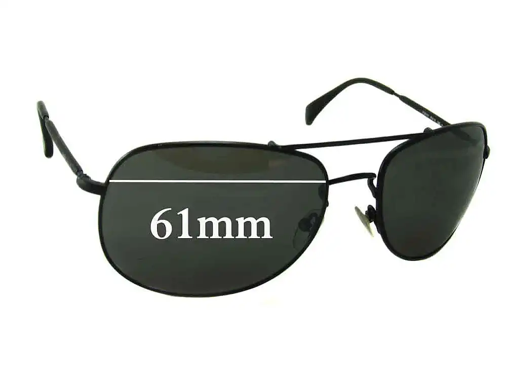 Sunglass Fix Replacement Lenses for Giorgio Armani OPDEHY - 61mm Wide Sunglass Fix Replacement Lenses for Giorgio Armani OPDEHY - 61mm Wide
