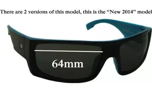 Sunglass Fix Replacement Lenses for Otis Seventy 7 - 64mm Wide Sunglass Fix Replacement Lenses for Otis Seventy 7 - 64mm Wide