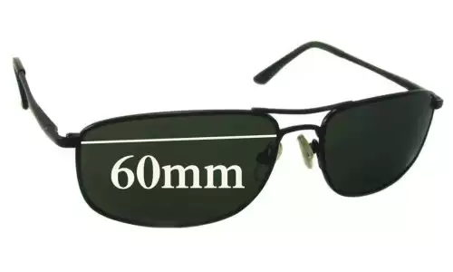 Sunglass Fix Replacement Lenses for Ray-Ban RB3147 - 60mm Wide Ray-Ban RB3147 Replacement Lenses 60mm wide