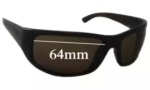 Sunglass Fix Replacement Lenses for Ray-Ban RB4176 - 64mm Wide Ray-Ban RB4176 Replacement Lenses 64mm wide