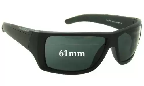 Arnette Hazard AN4167 Replacement Lenses 61mm Arnette Hazard AN4167 Replacement Sunglass Lenses - 61mm Wide