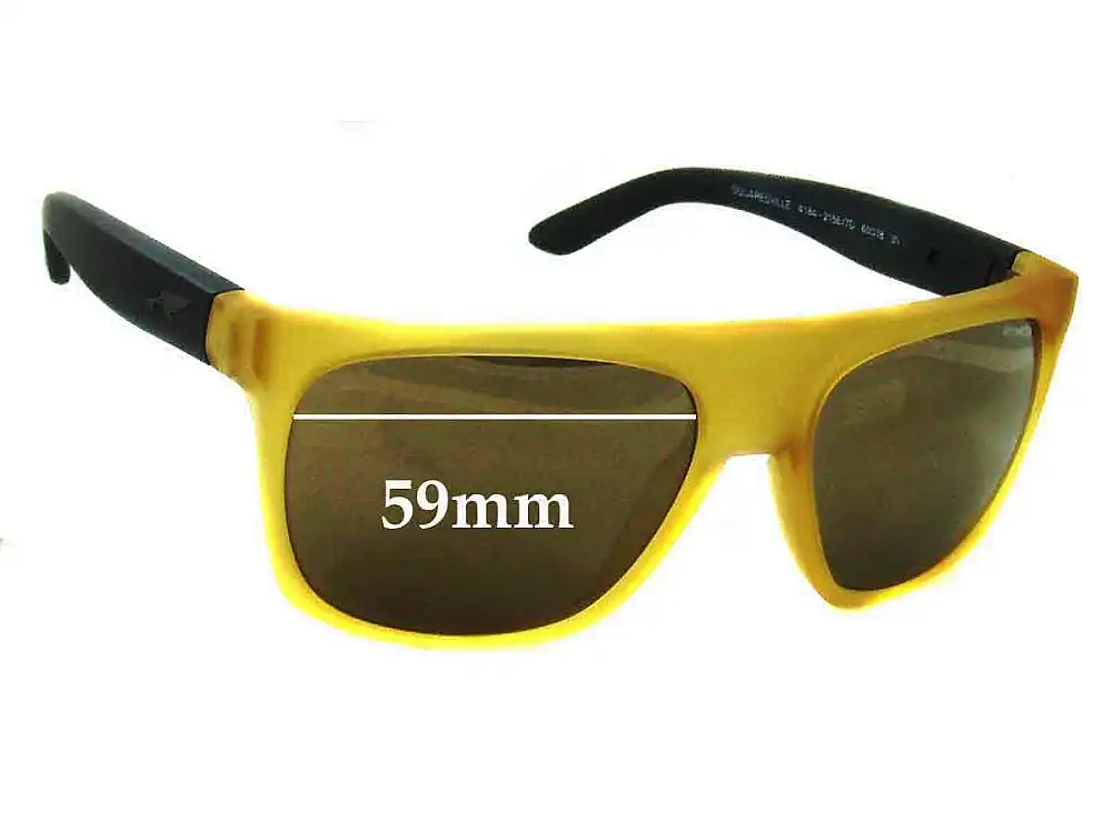 Arnette Squaresville AN4184 Replacement Lenses 59mm Arnette Squaresville AN4184 Replacement Lenses 59mm
