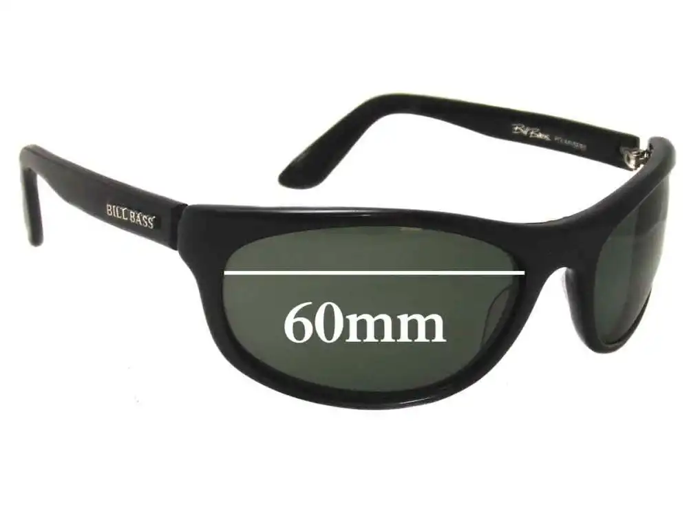 Sunglass Fix Replacement Lenses for Bill Bass 2383 - 60mm Wide Sunglass Fix Replacement Lenses for Bill Bass 2383 - 60mm Wide