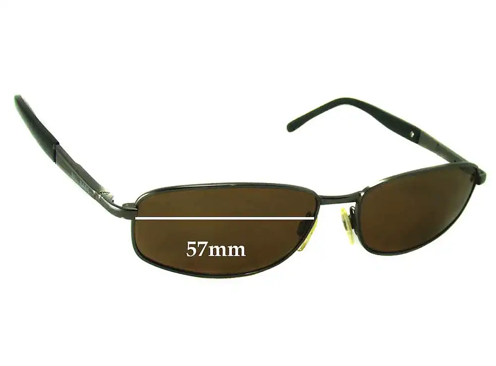 Sunglass Fix Replacement Lenses for Bill Bass Voltage - 57mm Wide Sunglass Fix Replacement Lenses for Bill Bass Voltage - 57mm Wide