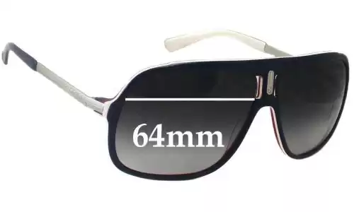 Sunglass Fix Replacement Lenses for Carrera 40 - 64mm Wide Carrera 40 Replacement Lenses 64mm wide