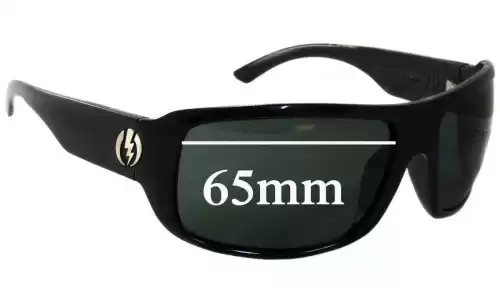 Sunglass Fix Replacement Lenses for Electric KW - 65mm Wide Sunglass Fix Replacement Lenses for Electric KW - 65mm Wide