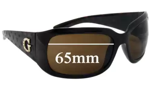Sunglass Fix Replacement Lenses for Guess Unknown Model - 65mm Wide Sunglass Fix Replacement Lenses for Guess Unknown Model - 65mm Wide