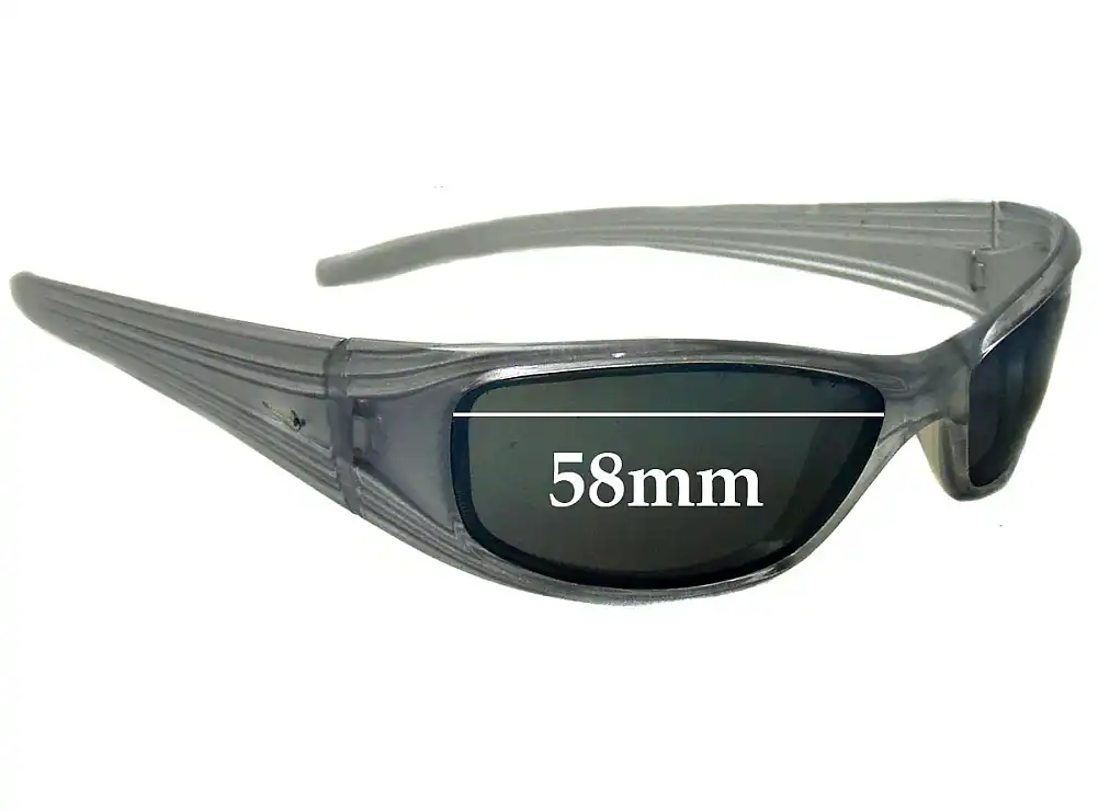 Sunglass Fix Replacement Lenses for Nike ES0017 Tailwind - 58mm Wide Sunglass Fix Replacement Lenses for Nike ES0017 Tailwind - 58mm Wide