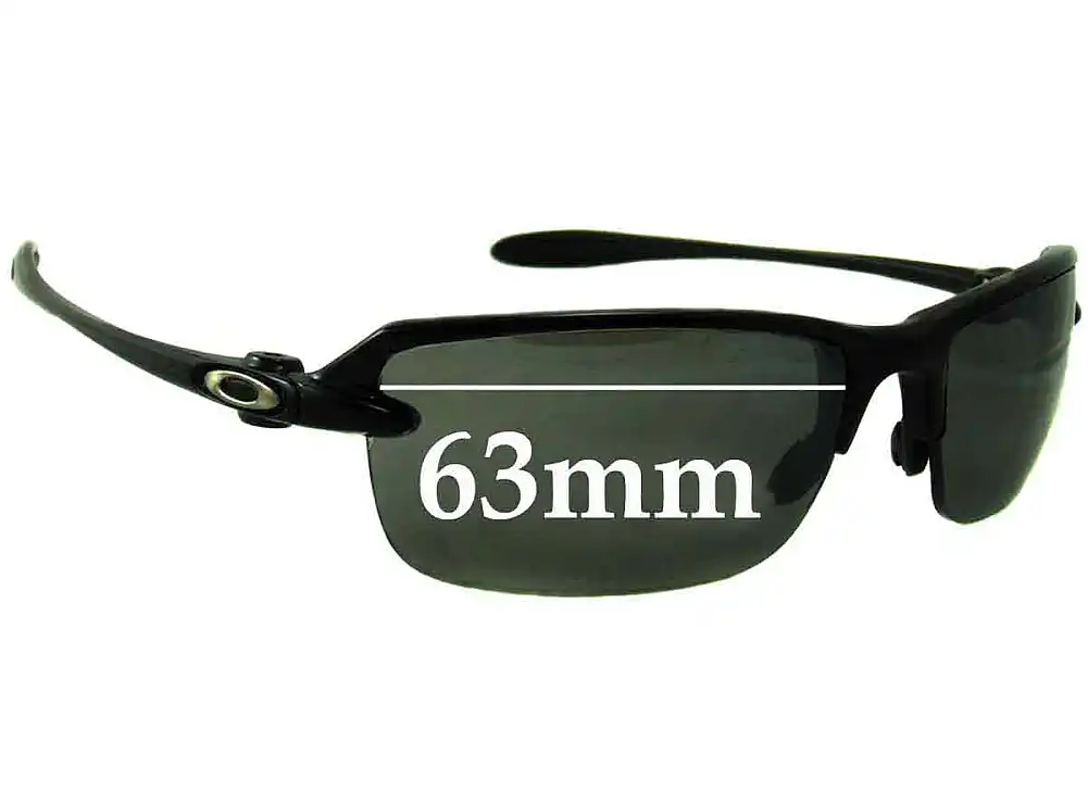 Sunglass Fix Replacement Lenses for Oakley Ice Pick - 63mm Wide Sunglass Fix Replacement Lenses for Oakley Ice Pick - 63mm Wide
