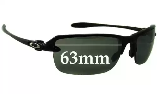 Sunglass Fix Replacement Lenses for Oakley Ice Pick - 63mm Wide Oakley Ice Pick Replacement Lenses 63mm wide