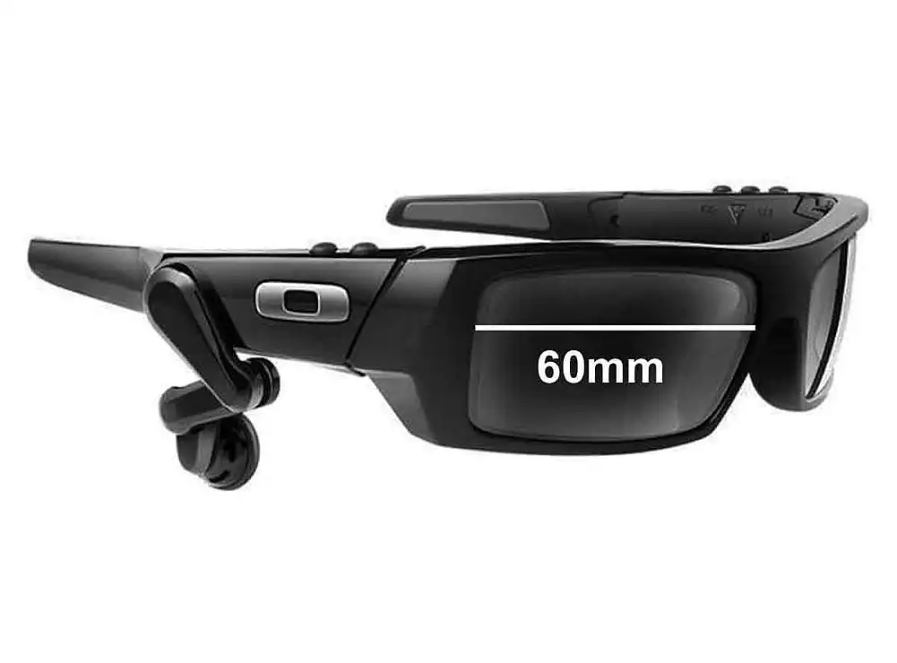 Sunglass Fix Replacement Lenses for Oakley Thump - 60mm Wide Sunglass Fix Replacement Lenses for Oakley Thump - 60mm Wide