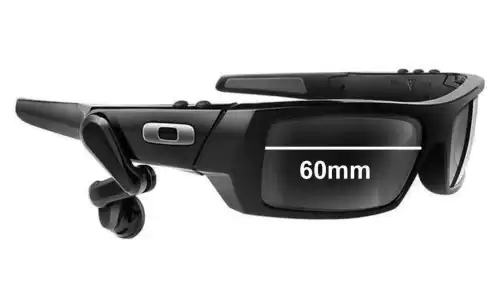 Sunglass Fix Replacement Lenses for Oakley Thump - 60mm Wide Sunglass Fix Replacement Lenses for Oakley Thump - 60mm Wide