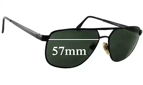 Sunglass Fix Replacement Lenses for Persol 2026-S - 57mm Wide Sunglass Fix Replacement Lenses for Persol 2026-S - 57mm Wide