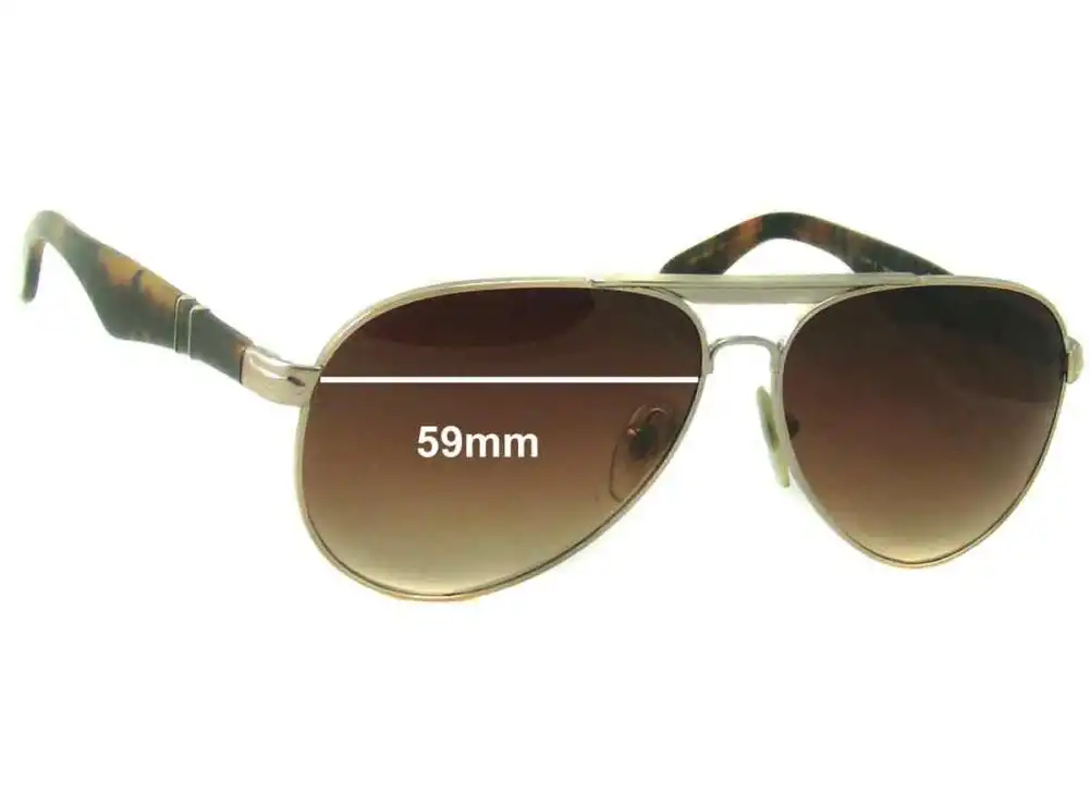Sunglass Fix Replacement Lenses for Persol 2365-S - 59mm Wide Sunglass Fix Replacement Lenses for Persol 2365-S - 59mm Wide