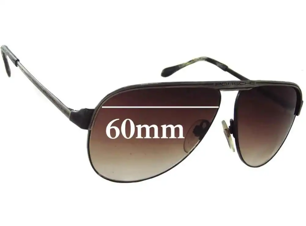 Sunglass Fix Replacement Lenses for Porsche 908GB - 60mm Wide Sunglass Fix Replacement Lenses for Porsche 908GB - 60mm Wide