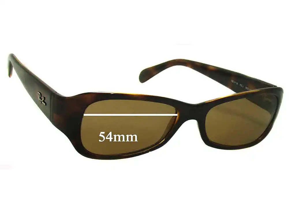 Sunglass Fix Replacement Lenses for Ray-Ban RB2116 - 54mm Wide Sunglass Fix Replacement Lenses for Ray-Ban RB2116 - 54mm Wide