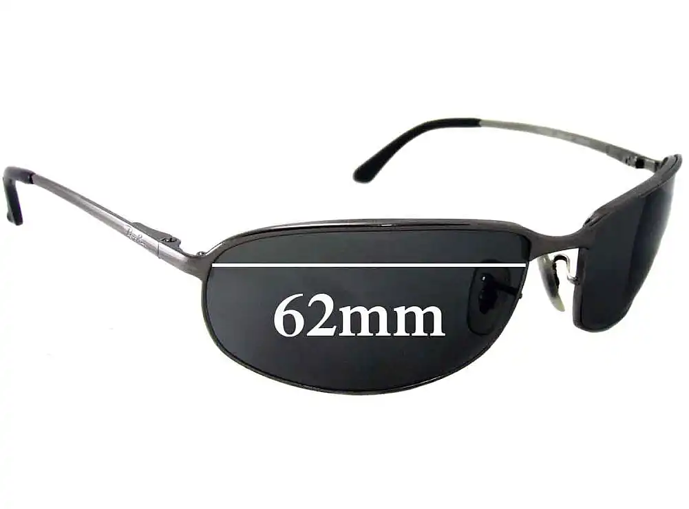 Sunglass Fix Replacement Lenses for Ray-Ban RB3220 - 62mm Wide Sunglass Fix Replacement Lenses for Ray-Ban RB3220 - 62mm Wide