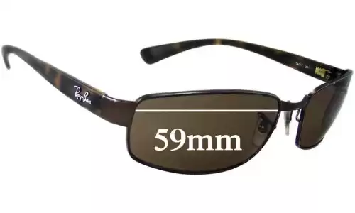 Sunglass Fix Replacement Lenses for Ray-Ban RB3364 - 59mm Wide Ray-Ban RB3364 Replacement Lenses 59mm wide