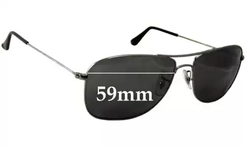 Sunglass Fix Replacement Lenses for Ray-Ban RB3477 - 59mm Wide Ray-Ban RB3477 Replacement Lenses 59mm wide