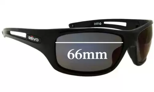 Sunglass Fix Replacement Lenses for Revo RE4054 Guide - 66mm Wide Sunglass Fix Replacement Lenses for Revo RE4054 Guide - 66mm Wide