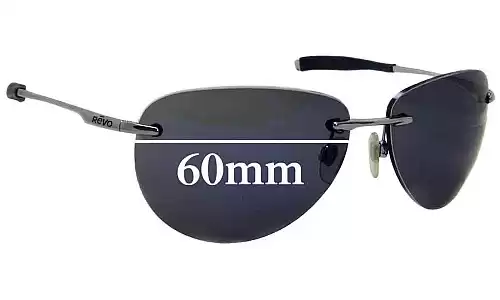Sunglass Fix Replacement Lenses for Revo RE9013 Rise - 60mm Wide Sunglass Fix Replacement Lenses for Revo RE9013 Rise - 60mm Wide