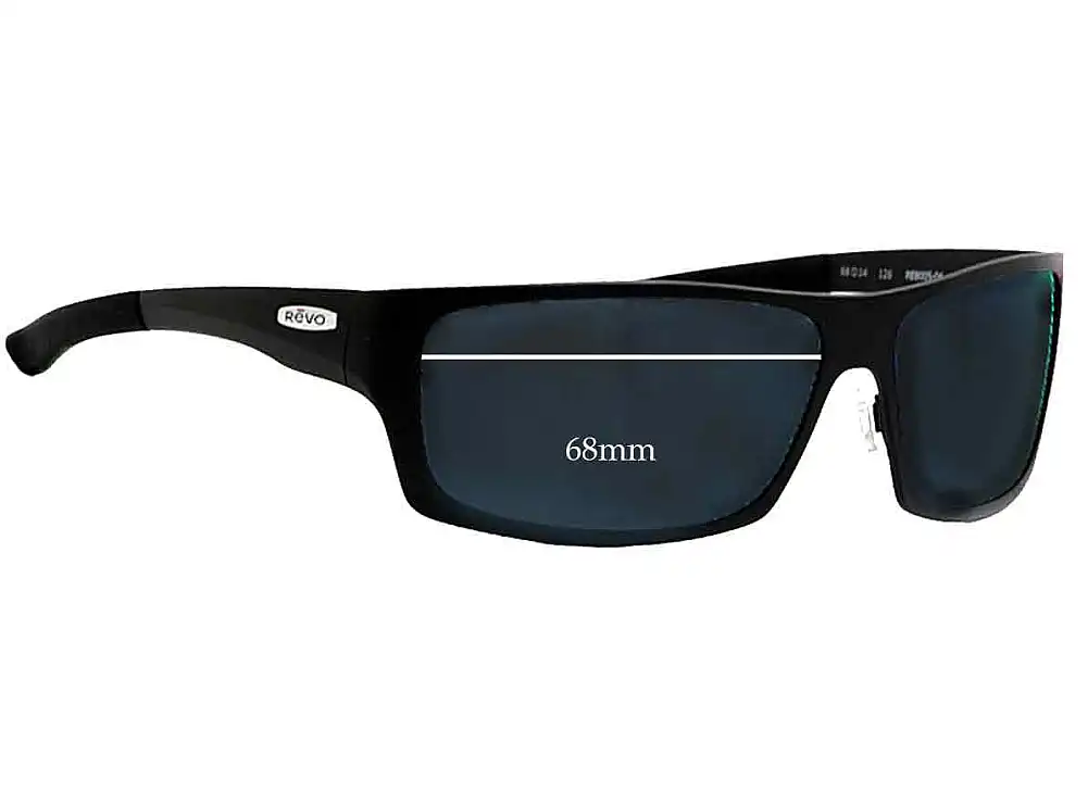 Sunglass Fix Replacement Lenses for Revo RE8005 - 68mm Wide Sunglass Fix Replacement Lenses for Revo RE8005 - 68mm Wide