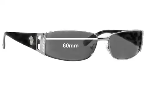 Sunglass Fix Replacement Lenses for Versace MOD 2021 - 60mm Wide Sunglass Fix Replacement Lenses for Versace MOD 2021 - 60mm Wide