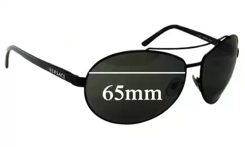 Sunglass Fix Replacement Lenses for Versace MOD 2070 - 65mm Wide Sunglass Fix Replacement Lenses for Versace MOD 2070 - 65mm Wide